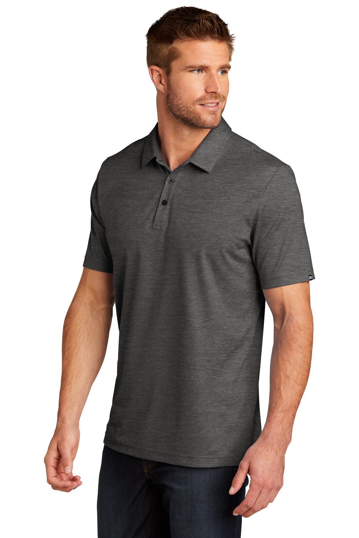 TravisMathew Men's Oceanside Solid Polo